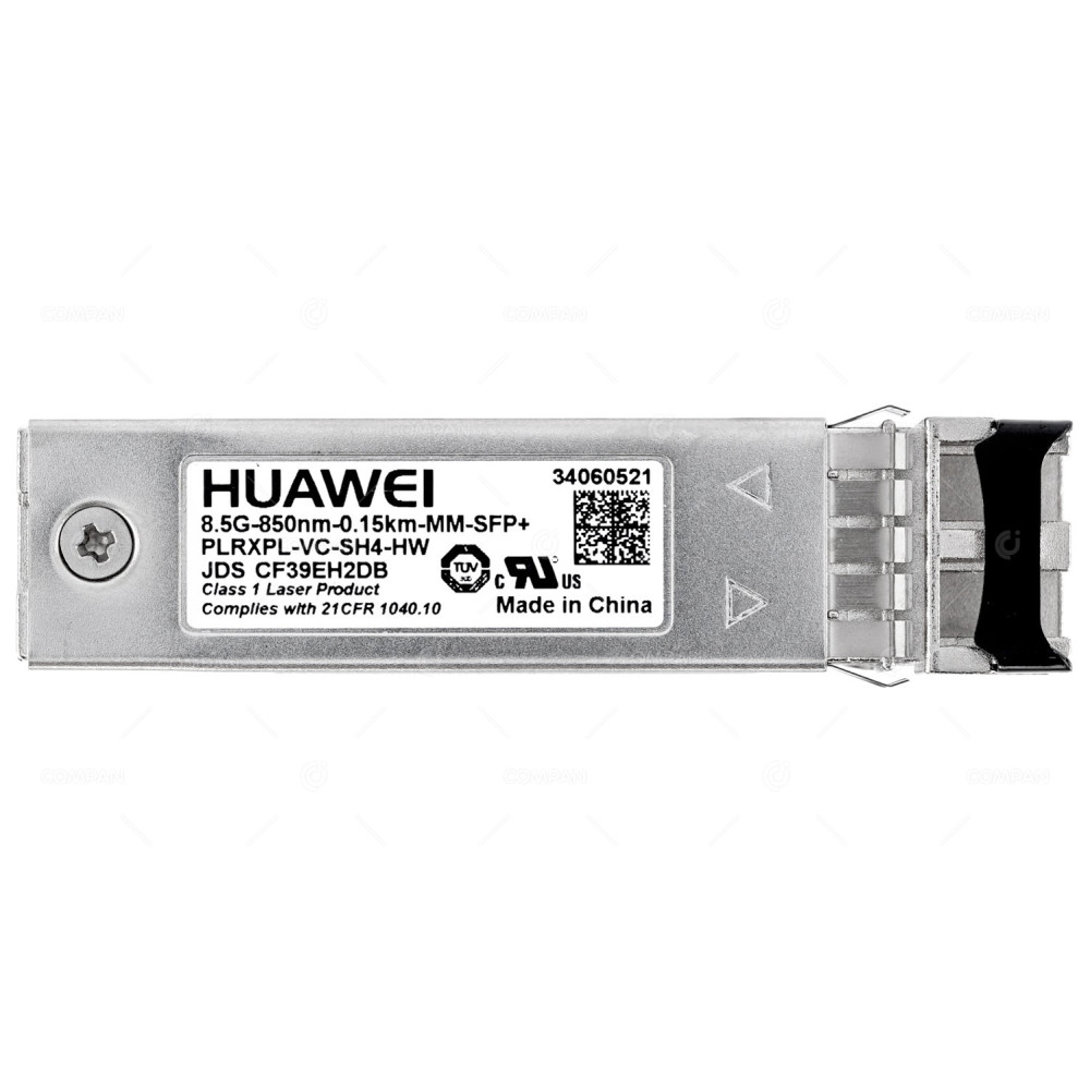 34060521 HUAWEI 8GB 850NM 0.15KM SW SFP+ OPTICAL TRANSCEIVER